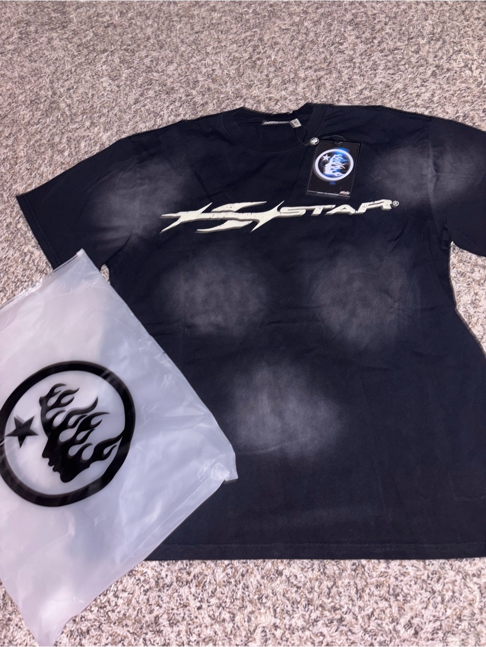 ICECREAM Black Graphic Logo Short Sleeve Tee